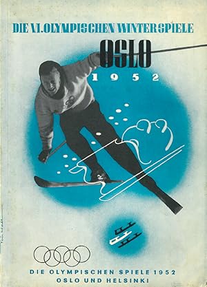 Die VI.Olympischen Winterspiele 1952 Oslo.