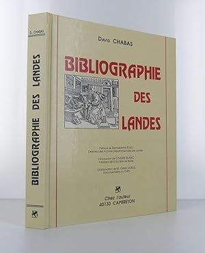 Imagen del vendedor de Bibliographie des Landes a la venta por Librairie KOEGUI