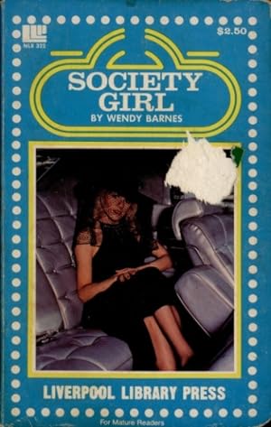 Image du vendeur pour Society Girl NLR-322 mis en vente par Vintage Adult Books