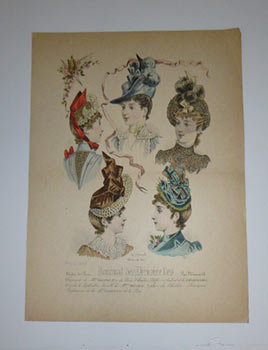 Journal des Demoiselles. A collection of handcolored engravings. First edition.
