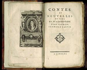 Imagen del vendedor de Contes et nouvelles en vers .Par M. de la Fontaine. First edition. a la venta por Wittenborn Art Books