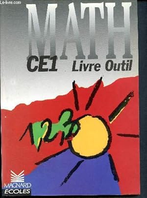 Image du vendeur pour Math CE1 - Livr eoutil mis en vente par Le-Livre