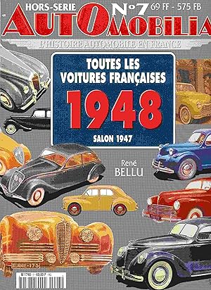 Bild des Verkufers fr Toutes les Voitures Francaises 1948, Salon 1947 (Hors-Serie Automobilia, N7). zum Verkauf von Antiquariat Bernhardt