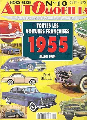 Bild des Verkufers fr Toutes les Voitures Francaises 1955, Salon 1954 (Hors-Serie Automobilia, N10). zum Verkauf von Antiquariat Bernhardt