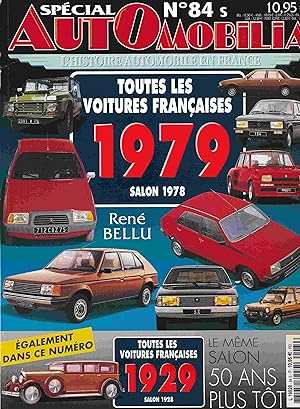 Bild des Verkufers fr Toutes les Voitures Francaises 1979, Salon 1978. (Spcial Automobilia, N84). zum Verkauf von Antiquariat Bernhardt