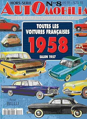 Bild des Verkufers fr Toutes les Voitures Francaises 1958, Salon 1957 (Hors-Serie Automobilia, N8). zum Verkauf von Antiquariat Bernhardt