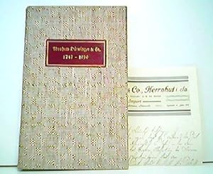 Abraham Dürninger & Co. 1747 - 1939. Ein Buch von Herrnhutischem Kaufmanns- und Unternehmertum.