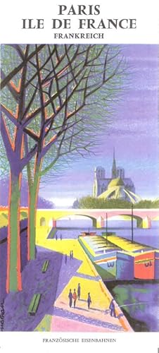 Seller image for Elsass. Vogesen, Jura. Frankreich. SNCF 1958. Nathan - Perceval. Illustrator (Reiseprospekt). Franzsische Eisenbahnen. for sale by Brbel Hoffmann