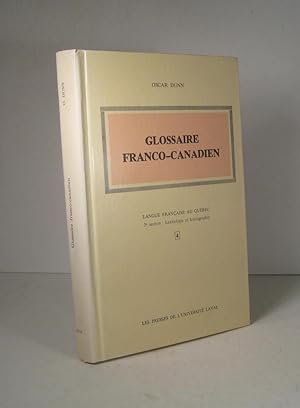 Glossaire franco-canadien