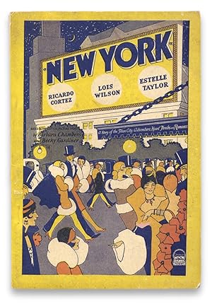 New York. A Story of the Titan City, Adventure, Heart-Throbs and Romance. [Jazz Age Romance "Base...