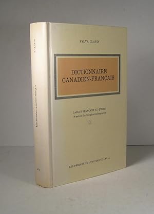 Dictionnaire canadien-français