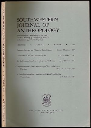 Imagen del vendedor de Linguistic Evidence for the Relative Age of Iroquois Religious Practices in Southwestern Journal of Anthropology Volume 20 Number 3 a la venta por The Book Collector, Inc. ABAA, ILAB