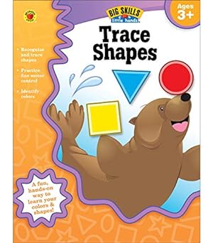 Seller image for Trace Shapes, Ages 3 - 5 (Big Skills for Little HandsÂ®) Paperback for sale by booksXpress