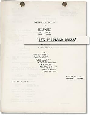 Bild des Verkufers fr The Tattered Dress (Original post-production screenplay for the 1957 film) zum Verkauf von Royal Books, Inc., ABAA