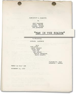 Seller image for Man in the Shadow (Original post-production script for the 1957 film noir) for sale by Royal Books, Inc., ABAA