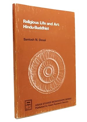 Image du vendeur pour RELIGIOUS LIFE AND ART: HINDU-BUDDHIST mis en vente par Rare Book Cellar