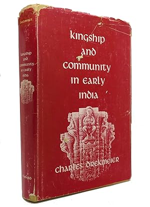 Seller image for KINGSHIP AND COMMUNITY IN EARLY INDIA for sale by Rare Book Cellar