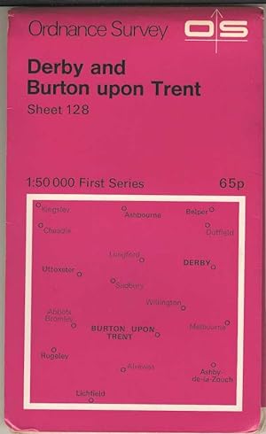 Immagine del venditore per Ordnance Survey Derby and Burton upon Trent Sheet 128. 1:50,000 First Series venduto da Joy Norfolk, Deez Books