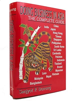 Seller image for DOING BUSINESS IN ASIA, 21 MAPS & INDEX The Complete Guide for sale by Rare Book Cellar