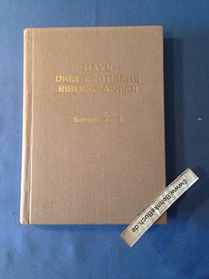 Bild des Verkufers fr Drei erotische Bibliographien. zum Verkauf von Antiquariat BehnkeBuch