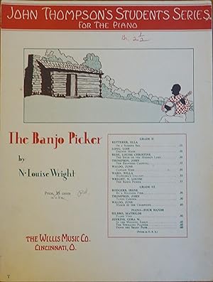 Bild des Verkufers fr The Banjo Picker (John Thompson's Students Series - for the piano) zum Verkauf von Faith In Print