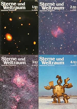 Sterne und Weltraum : Astronomische Monatsschrift, 22. Jahrgang, Nr. 1, 2, 3 und 4. (Januar, Febr...