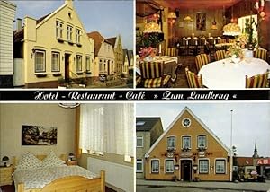 Bild des Verkufers fr Ansichtskarte / Postkarte Kappeln an der Schlei, Hotel-Restaurant Zum Landkrug, Innenansicht - Bes.: M. Jacobsen zum Verkauf von akpool GmbH