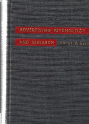 Advertising Psychology and Research. An Introductory Book.