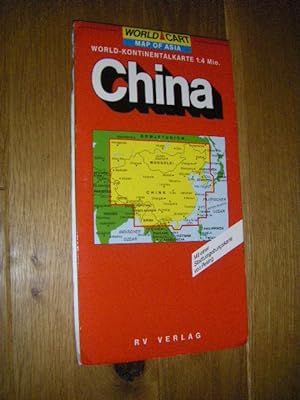 China. World-Kontinentalkarte 1:4 Mio.