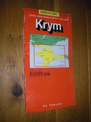 Krym (Krim). Euro-Regionalkarte 1:300.000