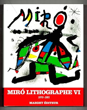 Imagen del vendedor de MIRO Lithographe VI - 1976-1981. a la venta por Librairie-Galerie Dorbes Tobeart