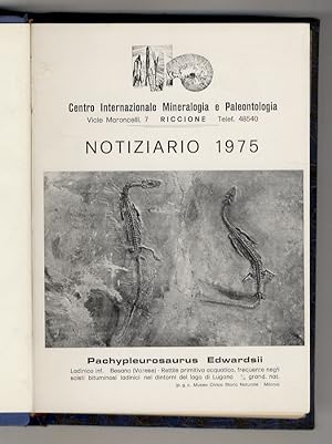 Notiziario di mineralogia e paleontologia. Direttore Andrea Travaglini. Anni 1975-1991 (nn. 1-69:...