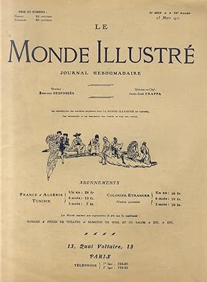 MONDE (LE) Illustré. Journal hebdomaidaire. Directeur: Edouard Desfossés. Redacteur en chef: Jean...