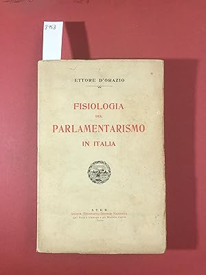 Fisiologia del parlamentarismo in Italia