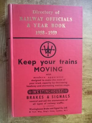Directory of Railway Officials & Year Book 1958-1959