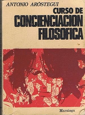 Imagen del vendedor de CURSO DE CONCIENCIACIN FILOSFICA. Para estudiantes de B. U. P a la venta por Librera Torren de Rueda