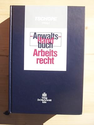 Bild des Verkufers fr Anwalts-Handbuch Arbeitsrecht zum Verkauf von Versandantiquariat Manuel Weiner