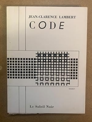 Code. Couverture illustrée par Vasarely