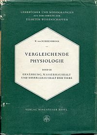 Bild des Verkufers fr Ernhrung, Wasserhaushalt und Mineralhaushalt der Tiere. zum Verkauf von Bcher Eule