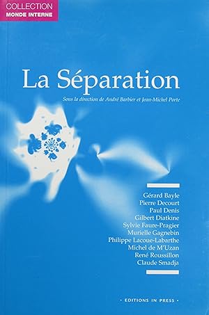 Image du vendeur pour La sparation mis en vente par Bouquinerie L'Ivre Livre