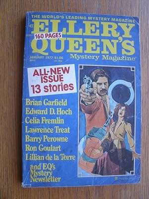Seller image for Ellery Queen's Mystery Magazine January, 1977 for sale by Scene of the Crime, IOBA