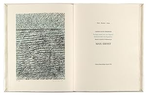 Image du vendeur pour CASPAR DAVID FRIEDRICH PAYSAGE MARIN AVEC UN CAPUCIN. Seelandschaft mit Kapuziner. Illustr et traduit de l'allemand par Max Ernst. mis en vente par Livres de A  Z