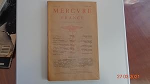 Mercure De France Numéro 1022 1er Octobre 1948