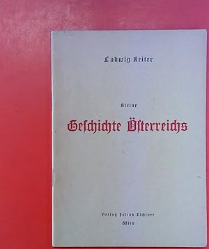 Immagine del venditore per Kleine Geschichte sterreichs. Ein Grundri. 2. Auflage. venduto da biblion2