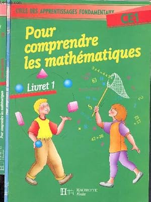 Image du vendeur pour Pour comprendre les mathmatiques, CE1- LOT : 3 volumes - livret 1 + livret 2 + livre du matre mis en vente par Le-Livre
