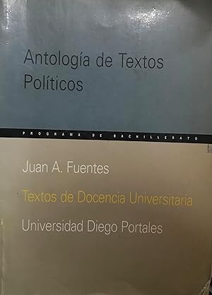 Antología de textos políticos