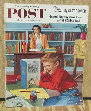Bild des Verkufers fr Saturday Evening Post: February 25, 1956 zum Verkauf von Dearly Departed Books