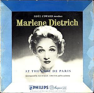 Noel Coward introduces Marlene Dietrich at the Cafe de Paris (10-INCH VINYL LP)