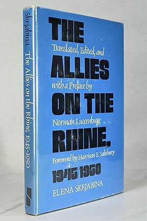 Bild des Verkufers fr Allies on the Rhine, 1945-1950 zum Verkauf von Lost Time Books