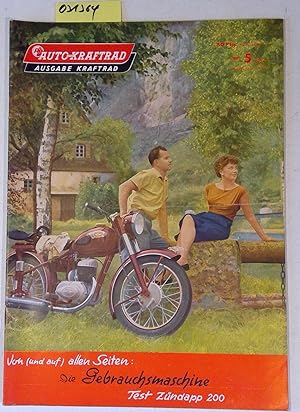 Auto und Kraftrad. Ausgabe Kraftrad Nummer 5/1954 - Das Gebrauchsmotorrad